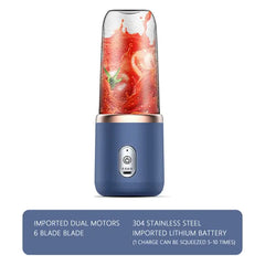 6 Blades Portable Juicer Blender